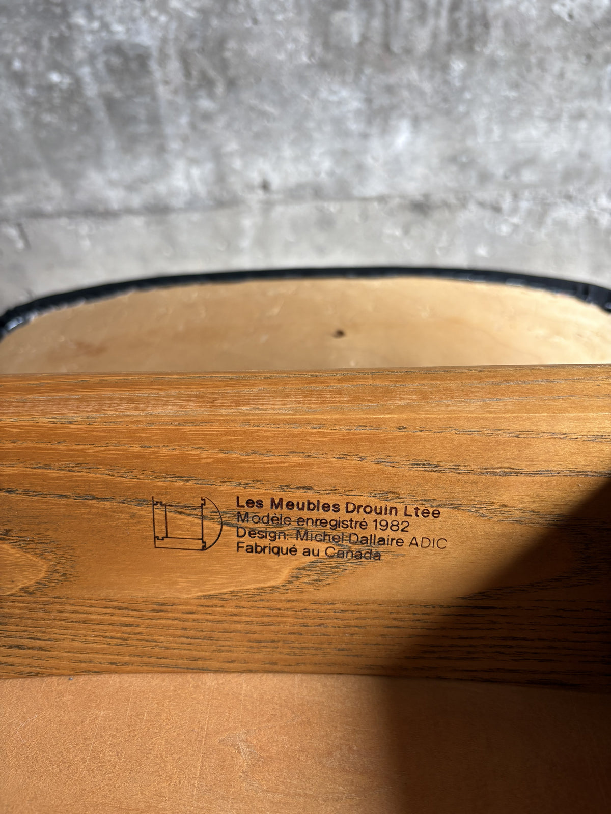 Ensemble de table à manger Michel Dallaire