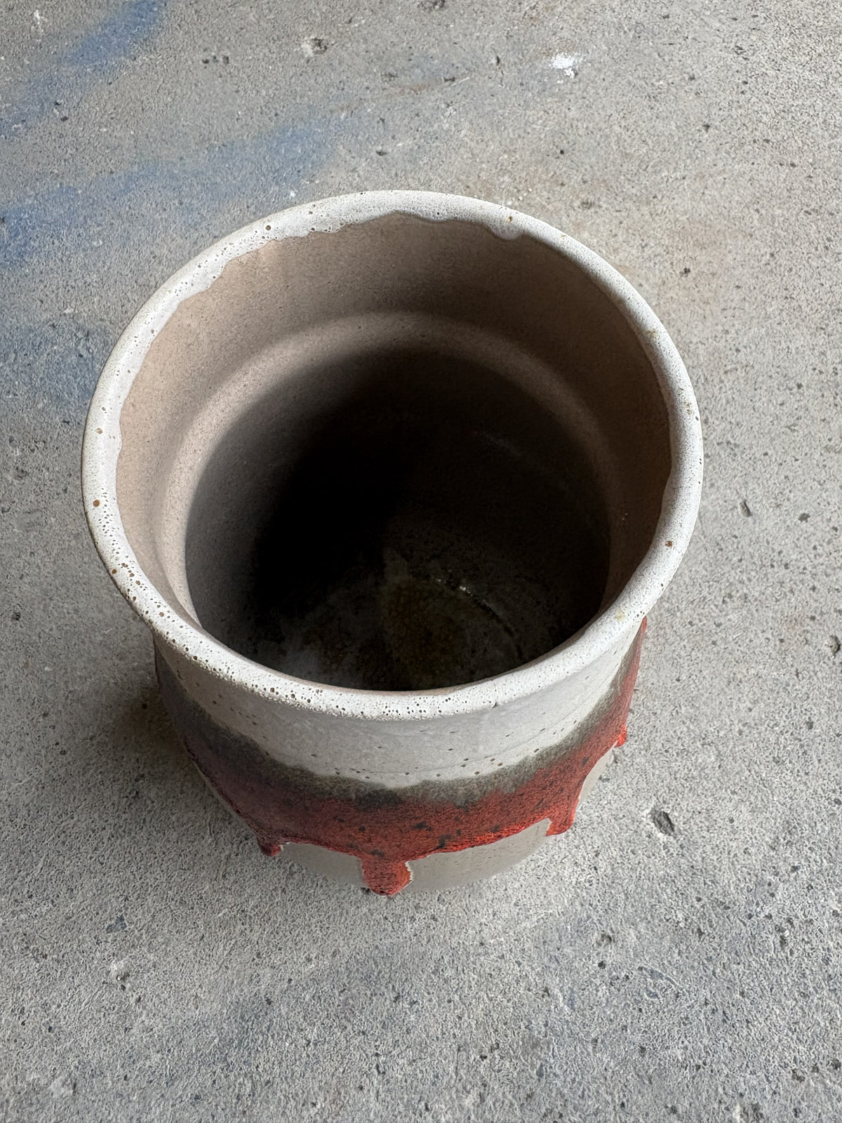 Vase style Fat Lava de la Poterie Laurentienne